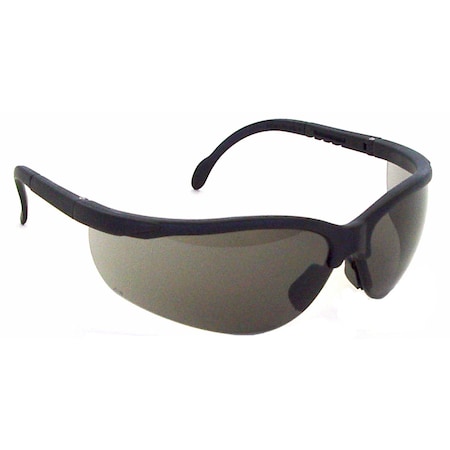 Radians Journey, Welding Safety Glasses, Anti-Scratch, IRUV 3.0 Lens, Black Frame, Half-Frame, 1 PR JR0130ID